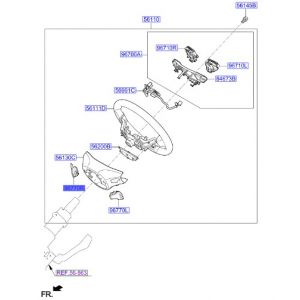مفتاح تعشيق خلف الدركسون