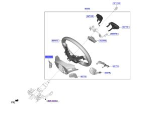 مفتاح تعشيق خلف الدركسون