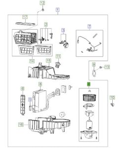 مروحة مكيف داخلية