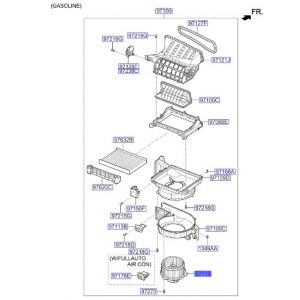 مروحة مكيف داخلية
