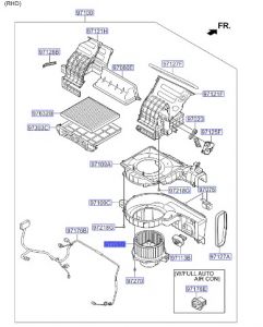 مروحة مكيف داخلية