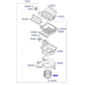 مروحة مكيف داخلية