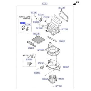 منظم باب دخول هواء المكييف