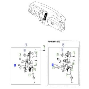 زر تشغيل المكييف