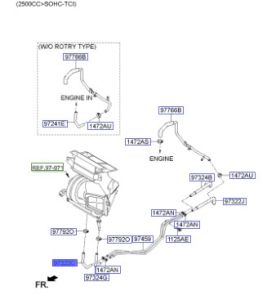 خرطوم الماء الداخل