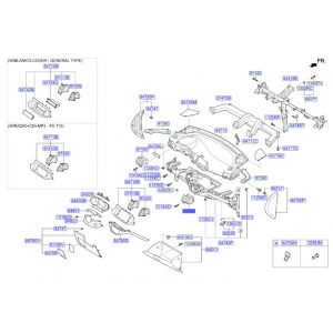 فتحة تهوية المكيف