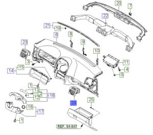 فتحة تهوية المكيف