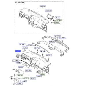 فتحة تهوية المكيف