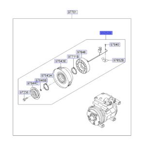 مغنطيس بكرة كمبروسر