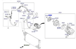 كلتش كمبروسر مكيف