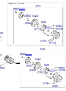 كلتش كمبروسر مكيف