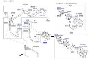مسمار تثبيت كمبوسر المكيف