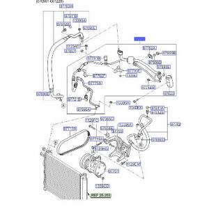 خرطوم و ماصورة المكيف بارد
