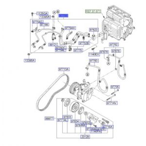 خرطوم و ماصورة المكيف بارد