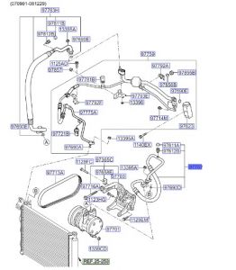 خرطوم غاز المكيف الحار
