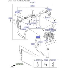 خرطوم غاز المكيف الحار