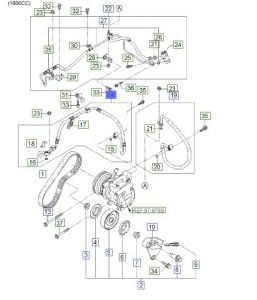 خرطوم غاز المكيف الحار