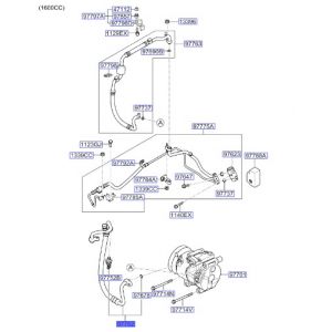 خرطوم غاز المكيف الحار
