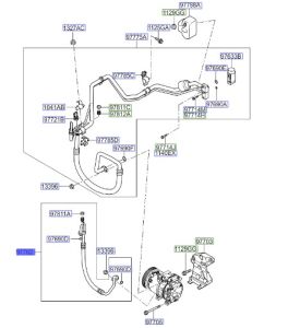 خرطوم غاز المكيف الحار