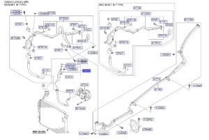 خرطوم غاز المكيف الحار
