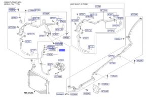 خرطوم غاز المكيف الحار