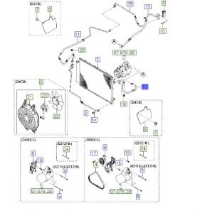 خرطوم غاز المكيف الحار