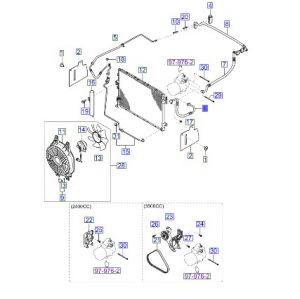 خرطوم غاز المكيف الحار