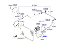 خرطوم غاز المكيف الحار