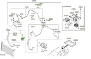 خرطوم غاز المكيف الحار