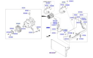خرطوم غاز المكيف الحار