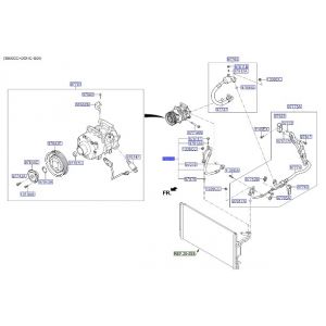 خرطوم غاز المكيف الحار