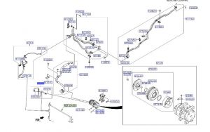 خرطوم غاز المكيف الحار