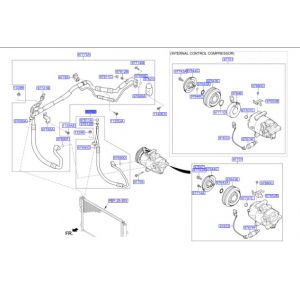 خرطوم غاز المكيف الحار
