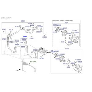 خرطوم غاز المكيف الحار