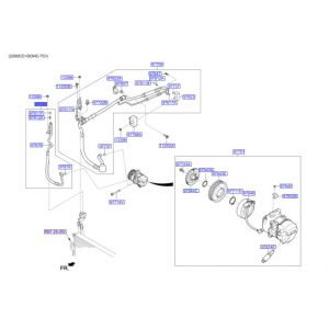 خرطوم غاز المكيف الحار