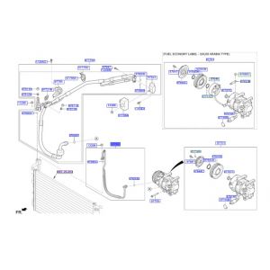 خرطوم غاز المكيف الحار