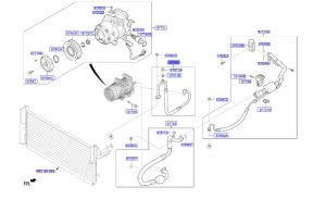 خرطوم غاز المكيف الحار
