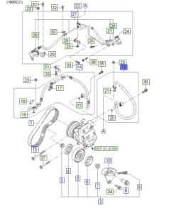 خرطوم مكيف بارد