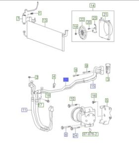 خرطوم مكيف بارد
