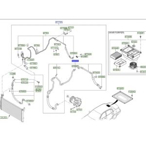 خرطوم مكيف بارد