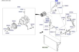 خرطوم مكيف بارد
