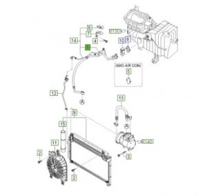 خرطوم مكيف بارد