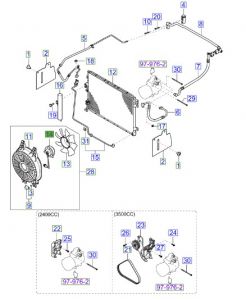 موتور مروحة التبريد