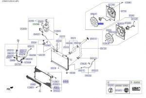 موتور مروحة التبريد