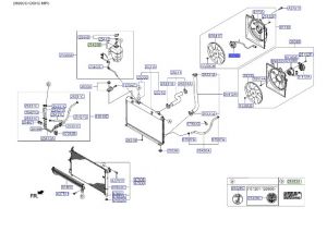 دينمو مروحة رديتر المكيف