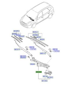 ذراع مساحات