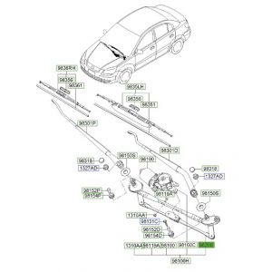 ذراع مساحات