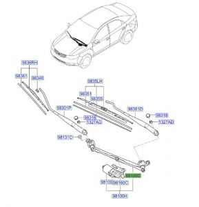 ذراع مساحات