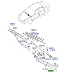 ذراع مساحات