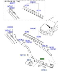 ذراع مساحات
